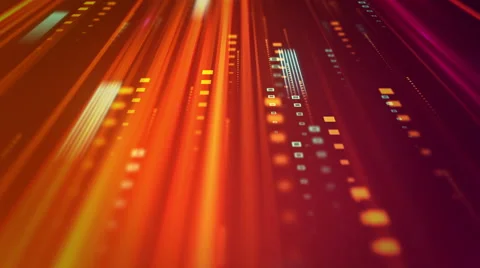 Neon lines or lasers Stock Footage 54917223