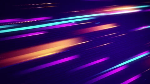 Neon lines or lasers Stock Footage 54917398