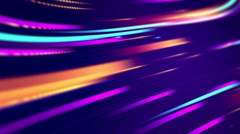Neon lines or lasers Stock Footage 54917455