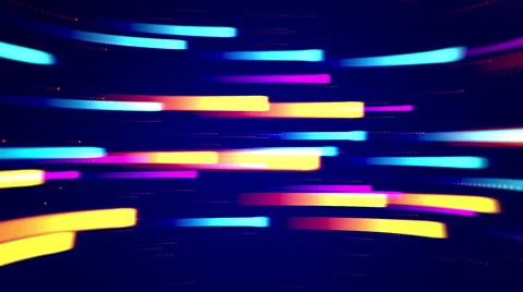 Neon lines or lasers Stock Footage 54917568