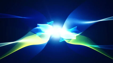 Neon lines or lasers Stock Footage 54922286