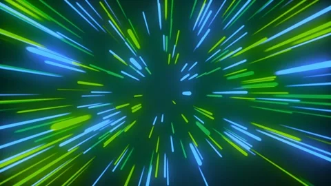 Neon Lines speed space Stock Footage 264653448