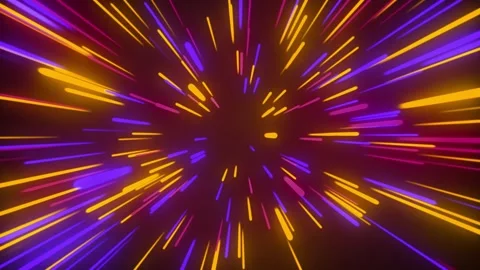 Neon Lines speed space Stock Footage 264653459