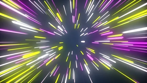 Neon Lines speed space Stock Footage 264653580