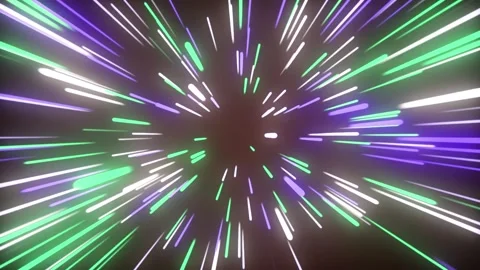 Neon Lines speed space Stock Footage 264653725