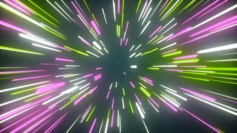 Neon Lines speed space Stock Footage 264653740