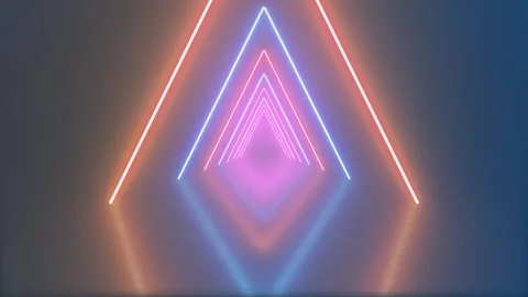 Neon Lines speed space Stock Footage 264653855