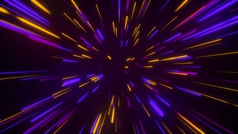 Neon Lines Zoom Looping Background high quality animated video Stock Footage 292816008