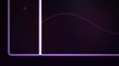 Neon lit screens with graphs. Stock Footage 340038272