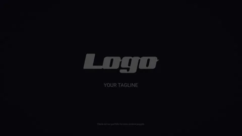 Neon Logo Reveal for After Effects 스톡 After Effects