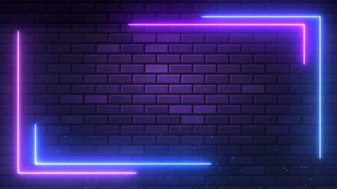 Neon loop abstract seamless background blue purple spectrum looped animation Stock Footage 246955810