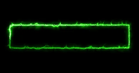 Neon Lower Third animation in cool neon color in 4K. Stock Footage 283347557