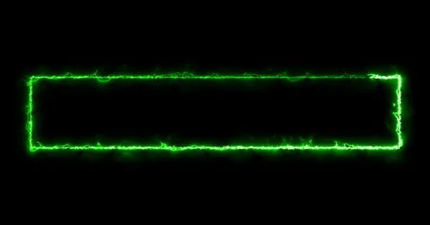 Neon Lower Third animation in cool gold color. Animated cool futuristic des.. Stock Illustration