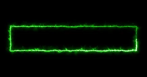 Neon Lower Third animation in cool gold color. Animated cool futuristic des.. Stock Illustration