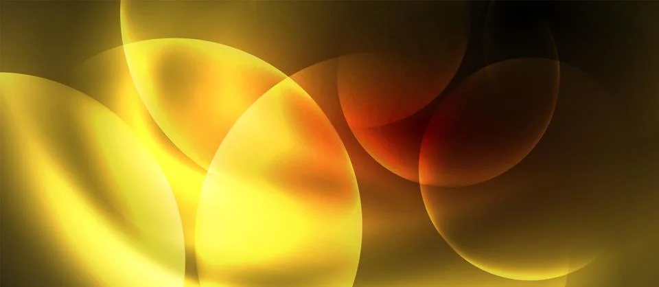 Neon magic light design. Vector Illustration For Wallpaper, Banner, Background Stock Illustration