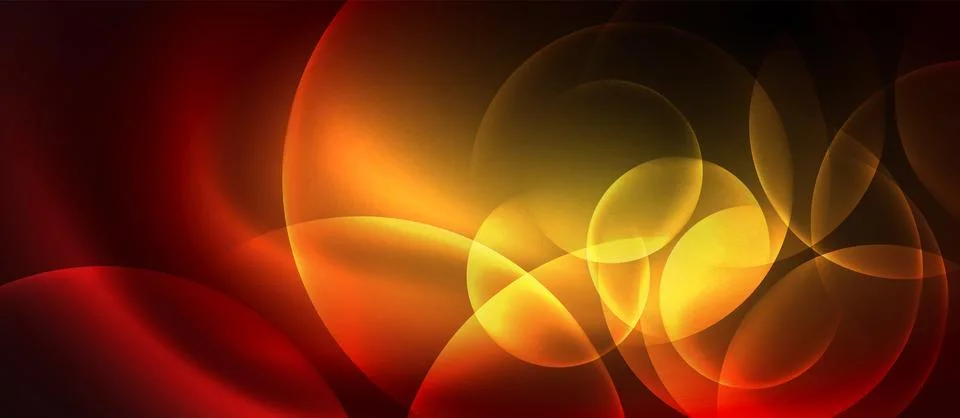 Neon magic light design. Vector Illustration For Wallpaper, Banner, Background Stock Illustration