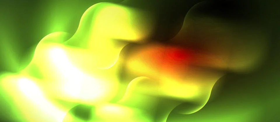 Neon magic light design. Vector Illustration For Wallpaper, Banner, Background Stock Illustration