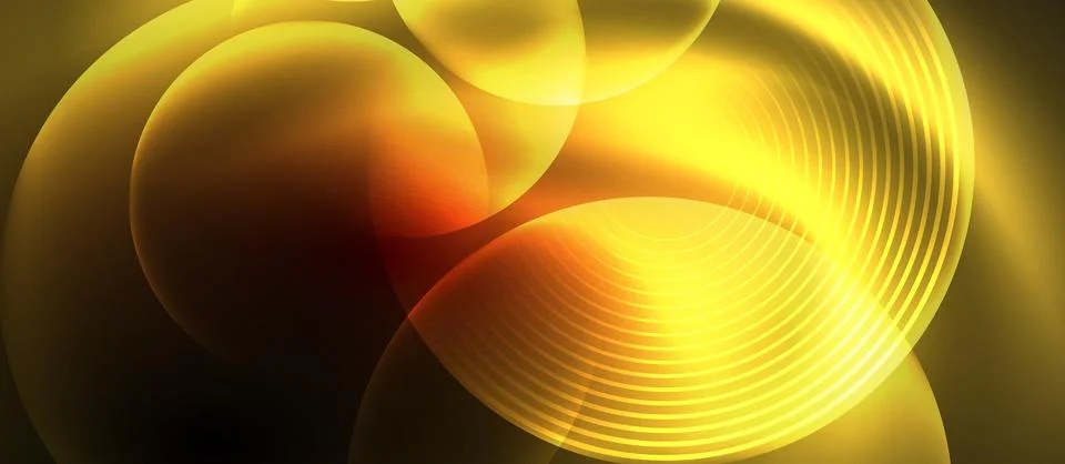 Neon magic light design. Vector Illustration For Wallpaper, Banner, Background Stock Illustration