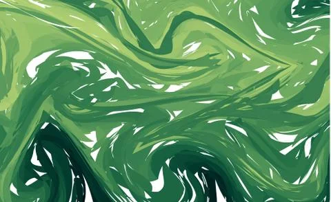 Neon marble texture. Vector Hand drawn artwork on water. Liquid paint pattern イラスト素材