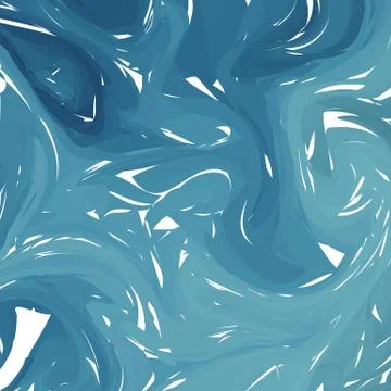 Neon marble texture. Vector Hand drawn artwork on water. Liquid paint pattern Illustrazione stock