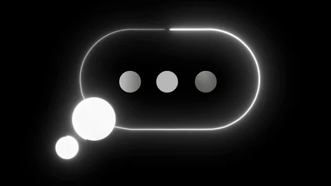 NEON MESSAGE WHITE  [ Serial Video 1-20 ] Stock Footage 118119407