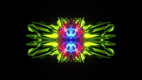 Neon Mind Flashes COD-02 4K Stock Footage 150338664