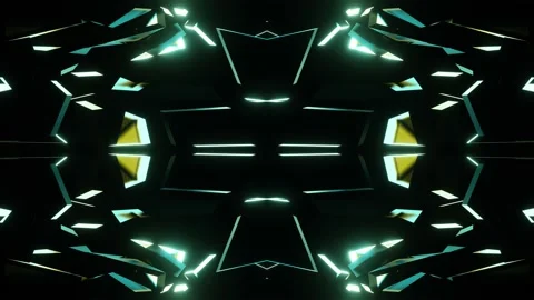 Neon Mind Flashes COD-04 4K Stock Footage 150339038