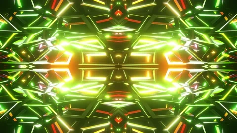 Neon Mind Flashes Cod 06 4K Video stock 150344646