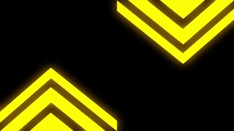 Neon Mirror Arrows Stock Footage 70504901