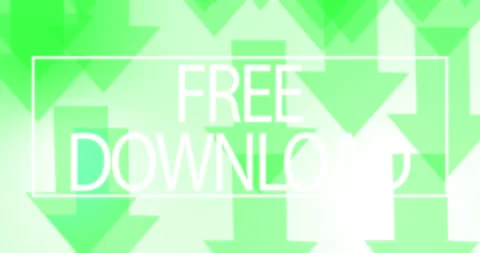 Neon modern smooth background with slogan FREE DOWNLOAD 動画素材 152096990