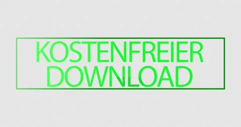Neon modern smooth sign with text FREE DOWNLOAD in German 動画素材 151649027