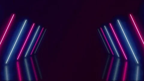 Neon Motion Background Stock Footage 262456427