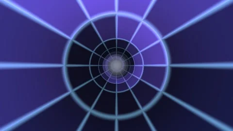 Neon motion blur corridor background for seamless looping Stock Footage 342407225