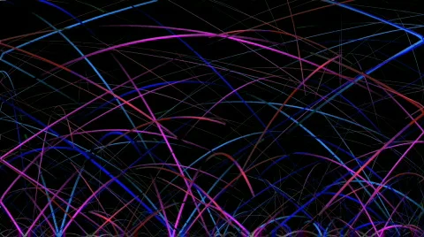 Neon moving lines background  Stock Footage 274874