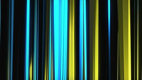 Neon Multi Color Curtains Widescreen Abstract Background Stock Footage 201149918