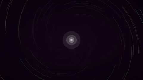 Neon multicolor spiral hyperspace hyperspace background on magenta dark 스톡 동영상 342635234
