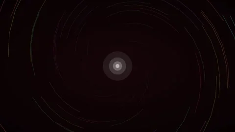Neon multicolor spiral hyperspace hyperspace background on crimson dark 스톡 동영상 342635248