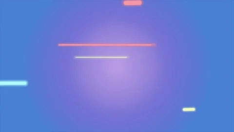Neon Multicolored Horizontal Lines Seamless Loop. Stock Footage 171630066