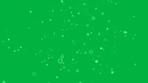 Neon network reacting to frames nodes shifting links toggling showing rewiring Stock Footage 329548762