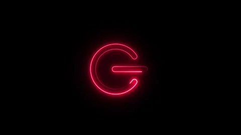Neon New Power button turning on and off ,Power icon animated video Stock Footage 294206893