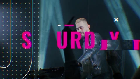 Neon Night Party Promo | Modern Club Event Intro &amp; Music Template 스톡 After Effects