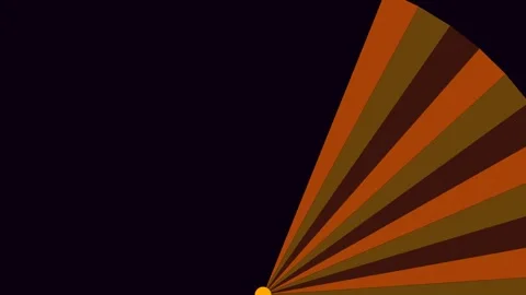 Neon orange prism pattern for light dispersion visuals. Professional 스톡 동영상 342624250