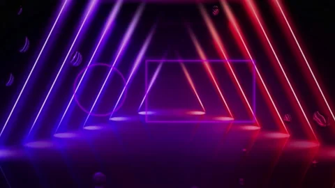 Neon outro 動画素材 229732845