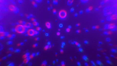 Neon Particle Circles イラスト素材