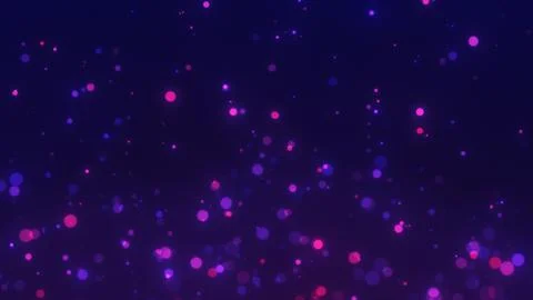 Neon Particle Field Stock Illustration