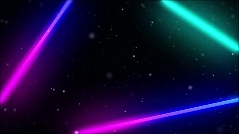 Neon particles Stock Footage 159792965