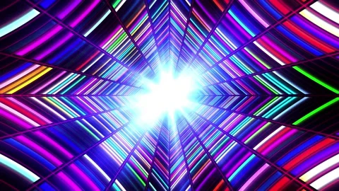 Neon party lights Stock Footage 200930080