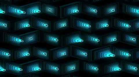 Neon Pattern 001 B Beat Strength SC 1280x720 Video stock 44686871