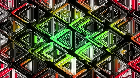 Neon Pattern 002 B Alternate Random GSC 1080p Stock Footage 44976896