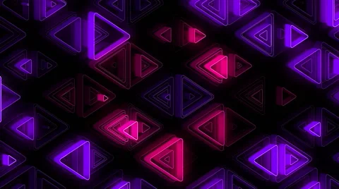Neon Pattern 002 B Alternate Strength GSC 720p Stock Footage 44977697